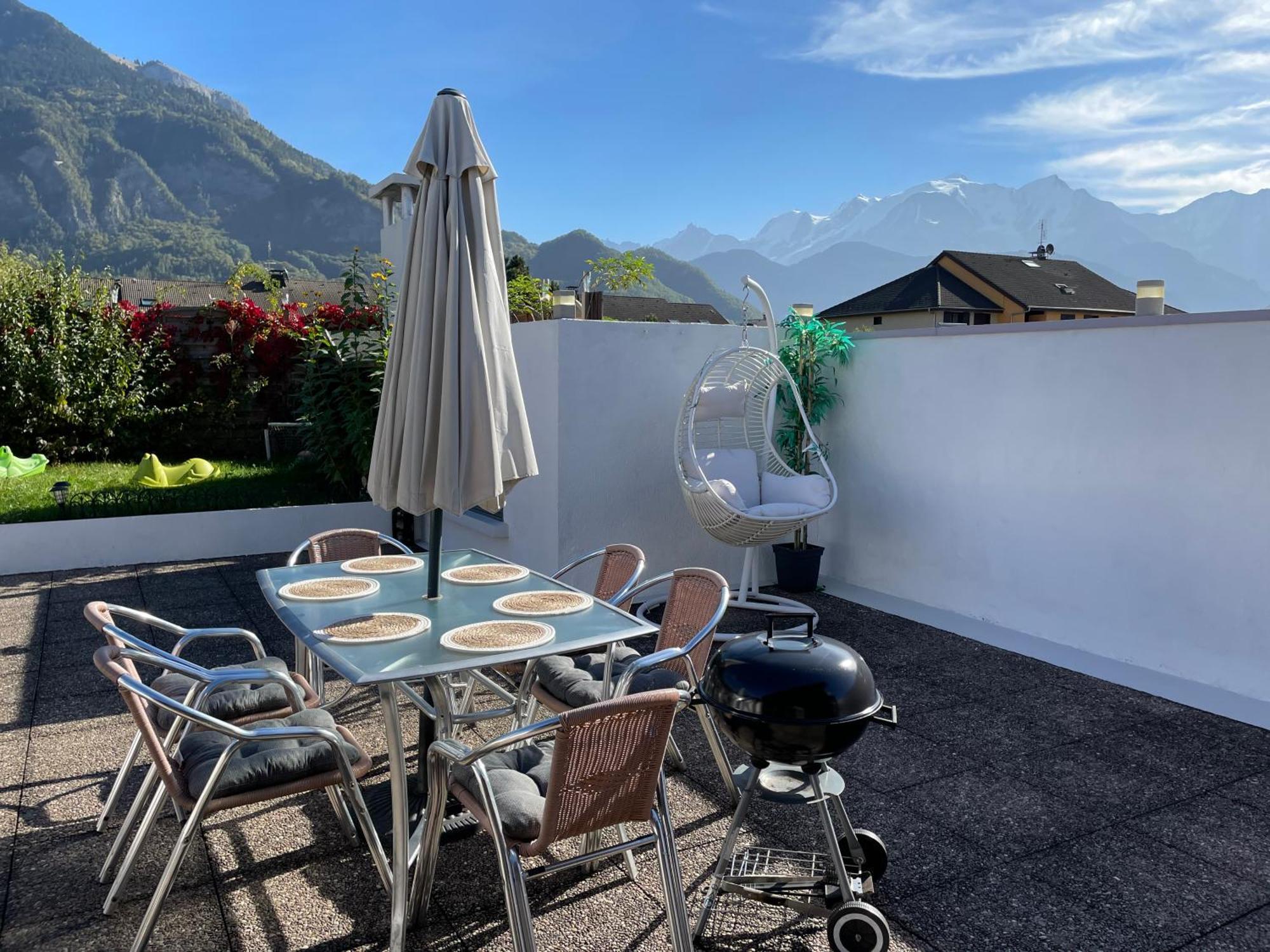 Rooftop 1 - Jacuzzi Prive Au Pied Du Monte-Blanco Sallanches Exteriér fotografie