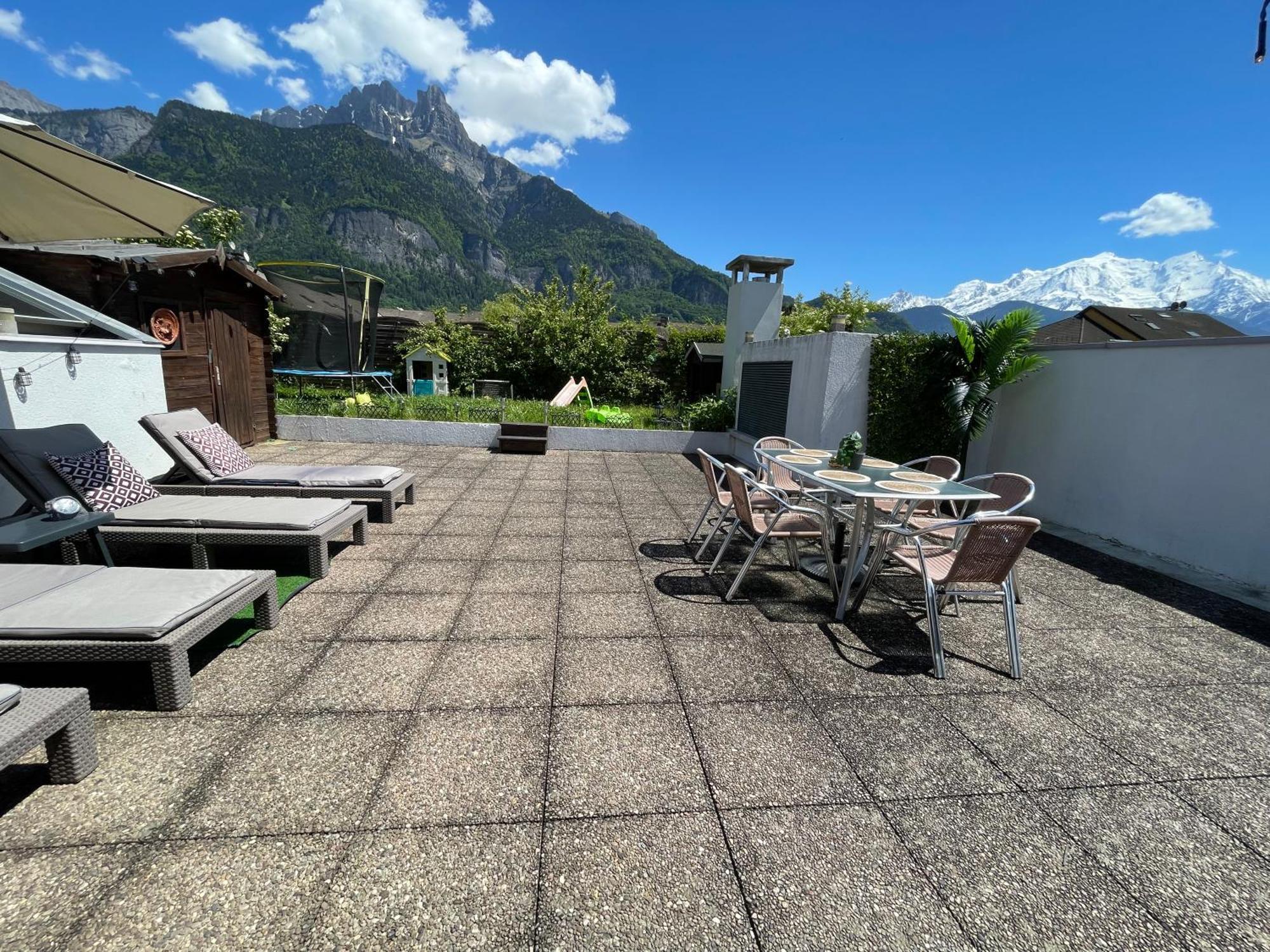Rooftop 1 - Jacuzzi Prive Au Pied Du Monte-Blanco Sallanches Exteriér fotografie